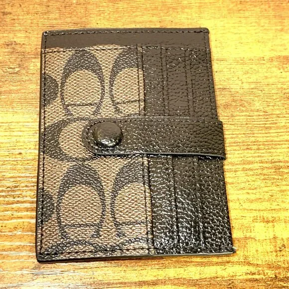 Fashion Designer Inspired Coach Wallet Card Holder - Picture 1 of 11